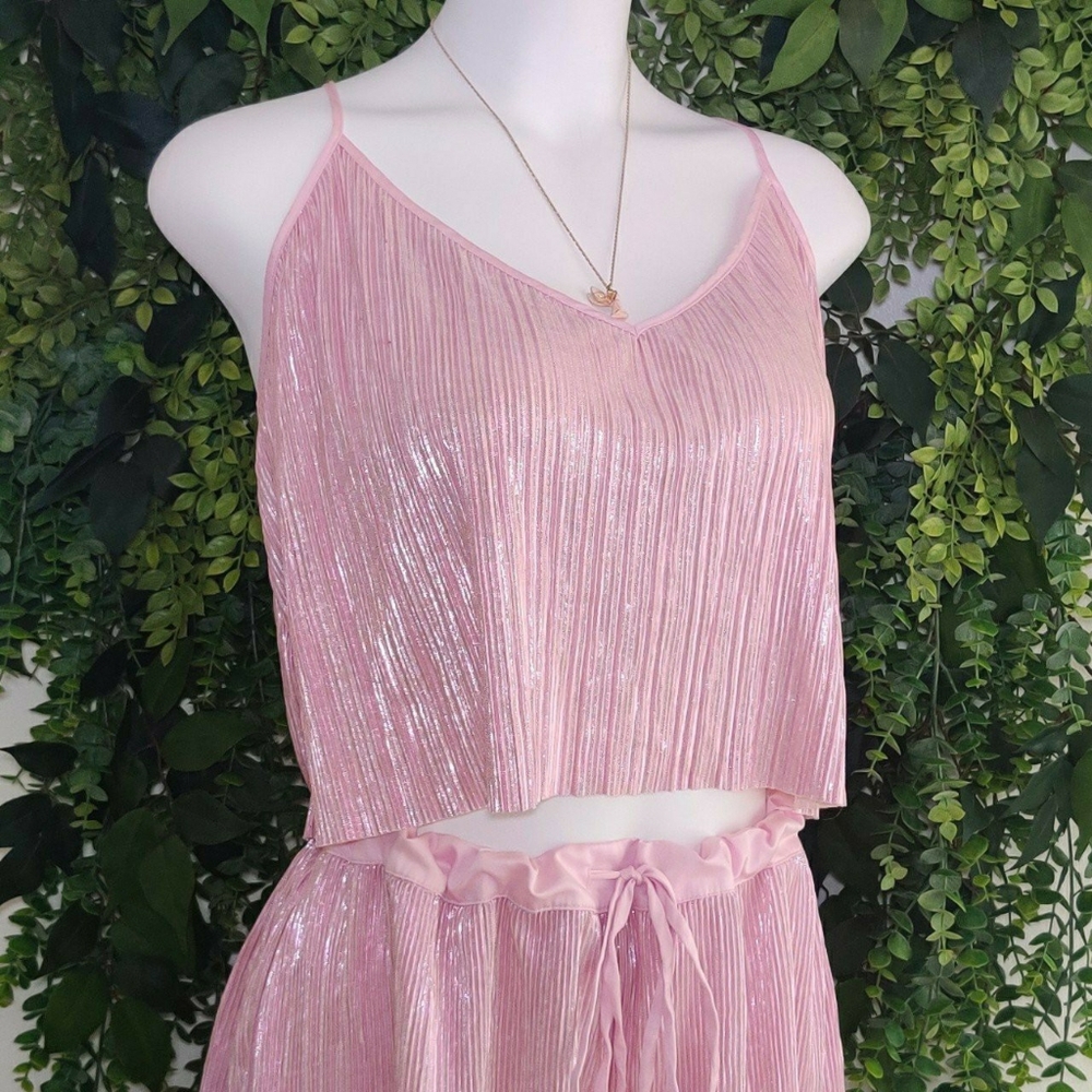 The Pixie in Pink shimmer cami